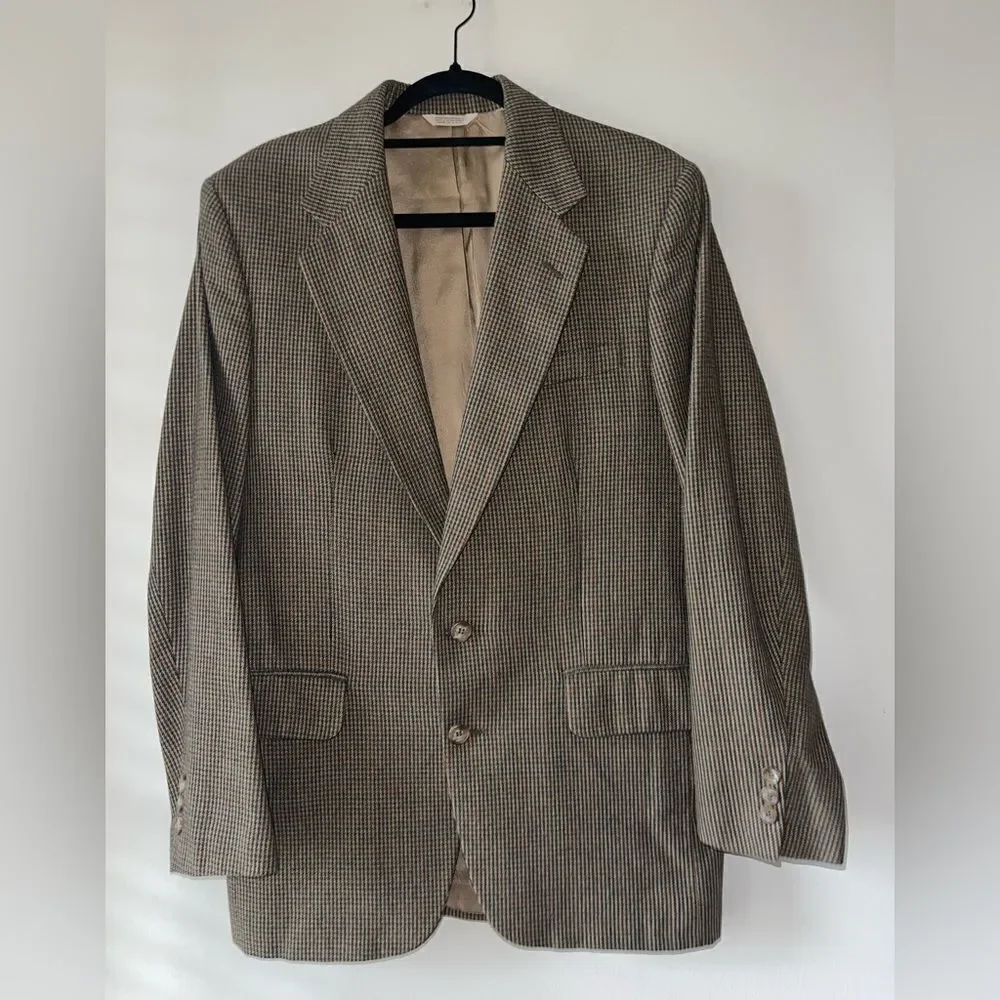 Savile Row Vintage Wool Blazer Size 40R